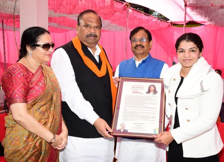 खेल चेतना मेला जैसे प्रकल्पों से ही मैं इस मुकाम तक पहुंची - ओलंपियन साक्षी मलिक