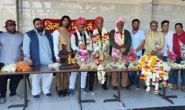 जिला बॉडी बिल्डर्स एसोसिएशन द्वारा 8 फरवरी 2023 बुधवार को दोपहर 2:00 मिडवे ट्रीट पर  सम्मान समारोह का आयोजन