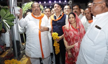 वृक्षों को पल्लवित करने का दायित्व शहर की जनता उठाए - विधायक चेतन्य काश्यप