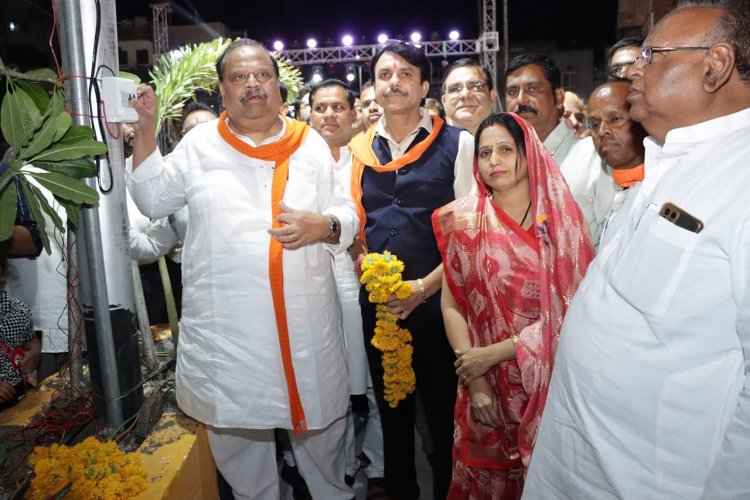 वृक्षों को पल्लवित करने का दायित्व शहर की जनता उठाए - विधायक चेतन्य काश्यप