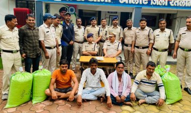 *आलोट पुलिस से नहीं बच पाए अफीम तस्कर *