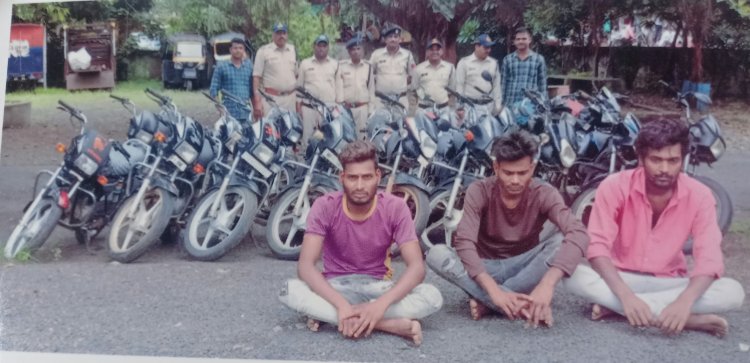 *थाना सरवन पुलिस ने किया मोटर साईकल चोर गिरोह का पर्दाफाश*