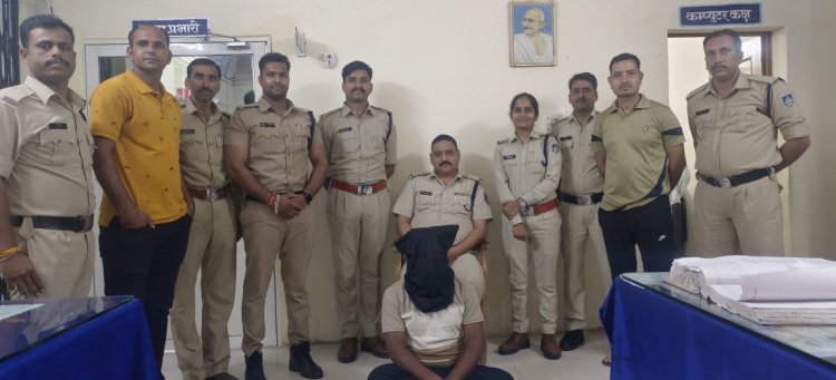 *लूट का खतरनाकआरोपी गिरफ्तार *