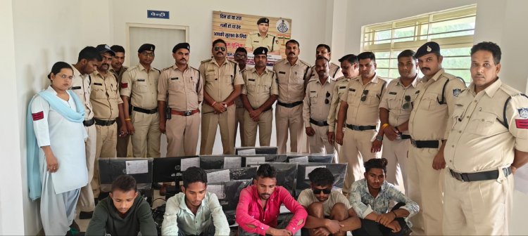 *  सरकारी स्कुल मे हुई कम्प्युटर चोरी की वारदात का खुलासा *