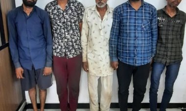 अंतरराज्यीय चोर गिरोह को डकैती की योजना बनाते पकड़ा