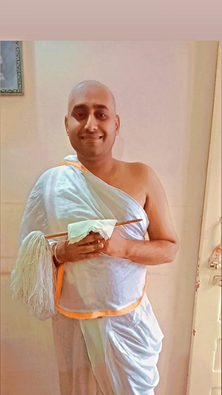 *जयेश जैन लुक्कड़* का केश लोचन  हुवा *