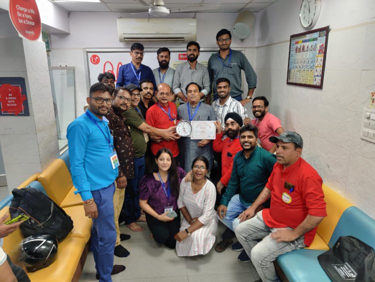 *गोविंद काकानी का रक्तदान में शतक* 