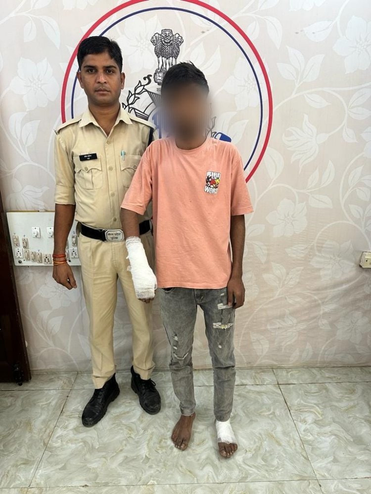 *डोंगरे नगर दुकान संचालक के साथ रंगदारी करने वाला मुख्य आरोपी गिरफ्तार*