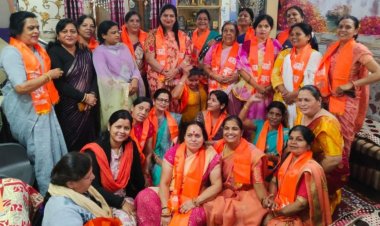 नमो ग्रुप फाउंडेशन महिला मोर्चा ने चलाया सदस्यता अभियान