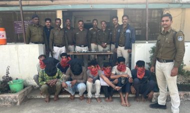 अंतर्राजीय बाछड़ा गैंग को डकैती की योजना बनाते पकड़ा