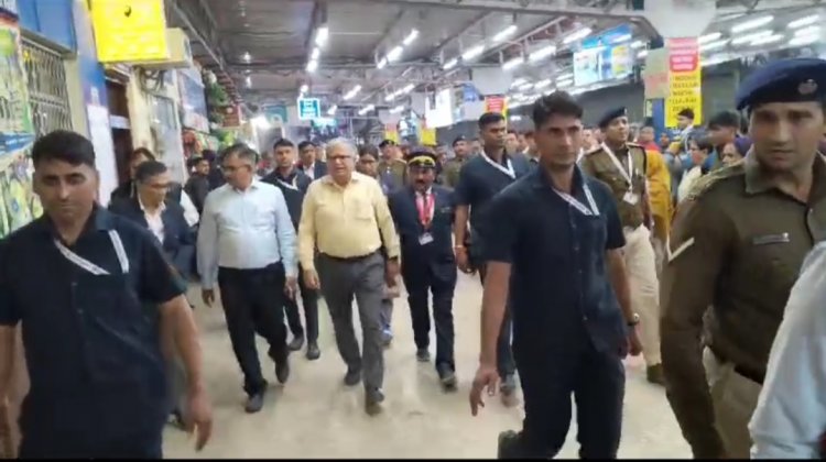 पश्चिम रेलवे जीएम ने किया दाहोद-रतलाम खंड का संरक्षा निरीक्षण