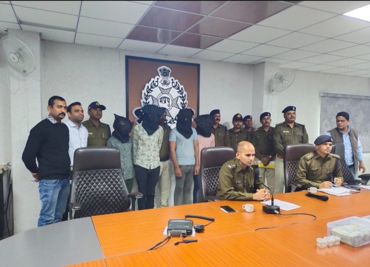 आखिरकार पकड़े गए चोर ,चोरी का माल बरामद