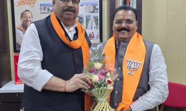 प्रदीप उपाध्याय भाजपा के नवनियुक्त जिला अध्यक्ष बने