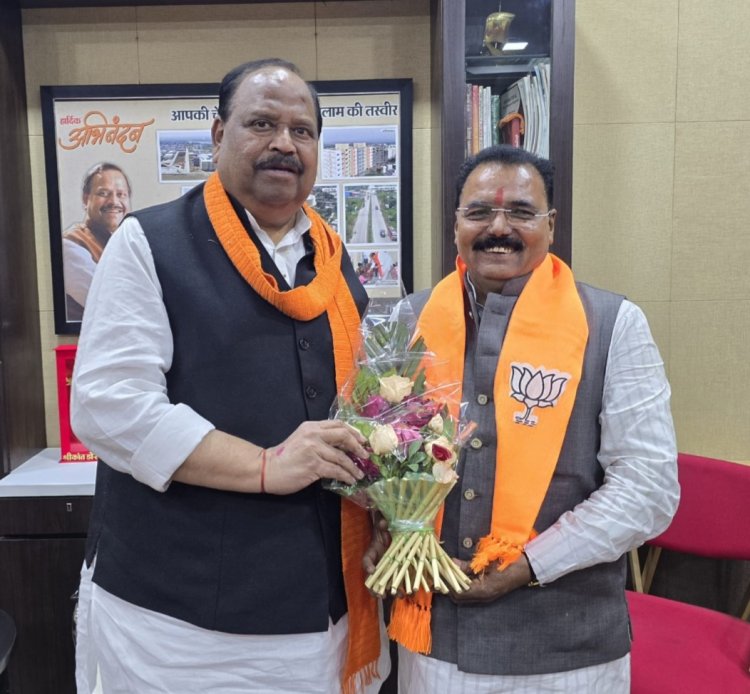 प्रदीप उपाध्याय भाजपा के नवनियुक्त जिला अध्यक्ष बने