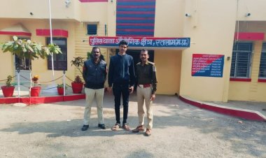 फर्जी कंपनी बनाकर बैंक खाता खोलने वाला मैनेजर गिरफ्तार