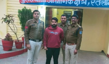 ठेकेदार चौरसिया से फिरौती मांगने वाला गिरफ्तार