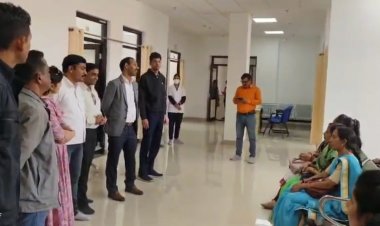 नशा मुक्ति केंद्र का भ्रमण