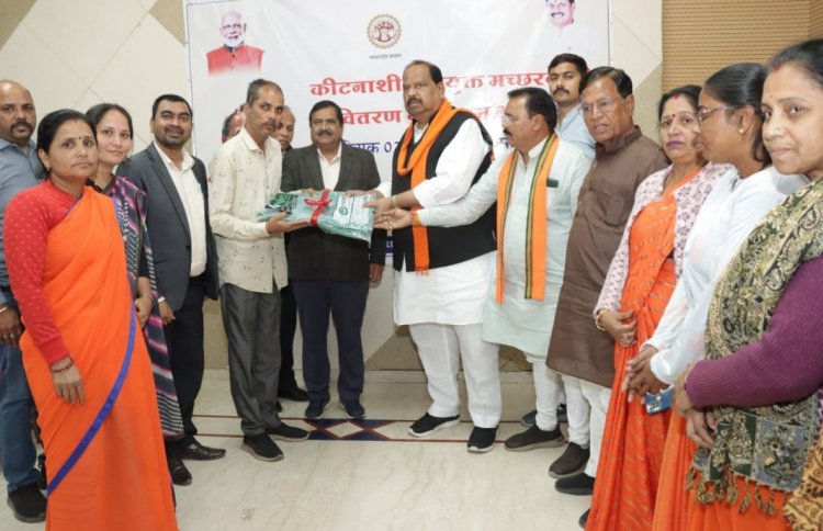 जिले में 2 लाख से अधिक मच्छरदानी होगी वितरित - डॉ  प्रजापति