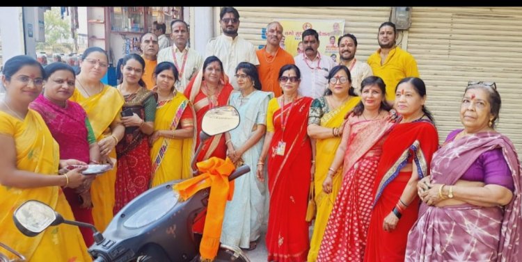 नमो ग्रुप ने  गुड़ी पड़वा पर्व पर नीम का शरबत वितरित किया