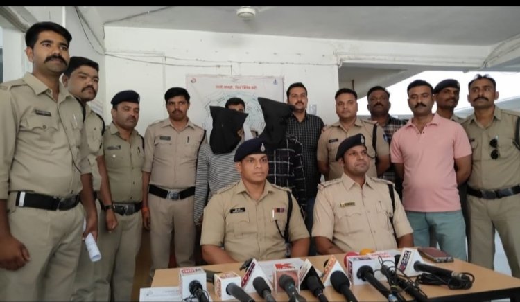 मंदसौर जिले के दो नशे के सौदागरों को पकड़ा