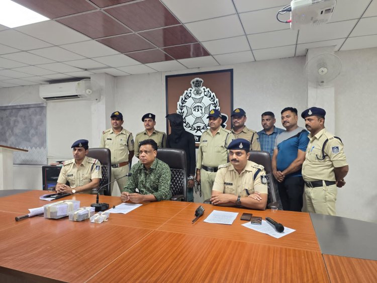 थाना माणकचौक द्वारा नकबजनी की घटना का 12 घण्टो के अन्दर किया खुलासा