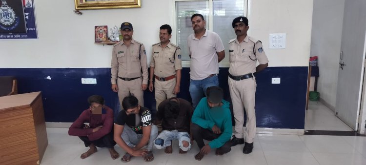 थाना दीनदयाल नगर में हुई चोरी का पर्दाफाश