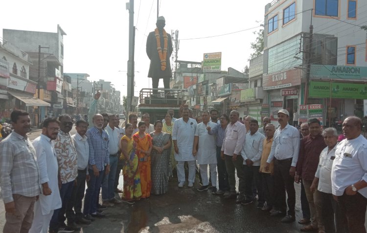 पंडित नेहरू जी की जन्म जयंती मनाई