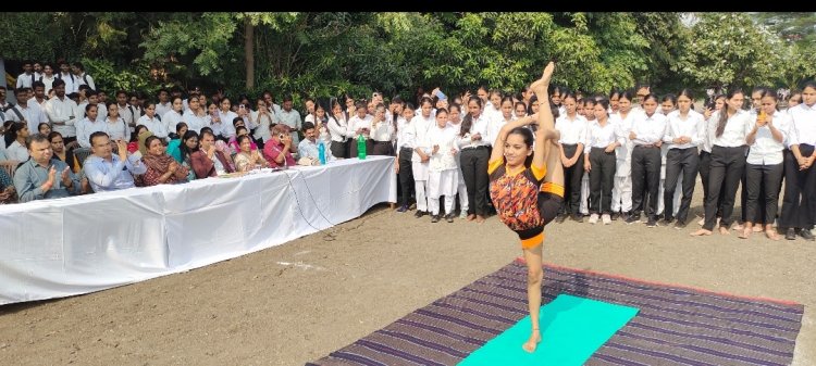 राॅयल काॅलेज खेल महोत्सव के दूसरे दिन छात्राओं के लिये आयोजित हुई खेल प्रतियोगिताएं