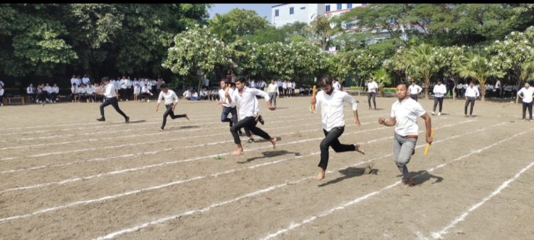 राॅयल काॅलेज खेल महोत्सव में छात्रों के लिये एथलेटिक्स खेलों का आयोजन