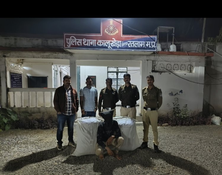 बोलोरो से ले जा रहा था डोडा चूरा पुलिस ने किया नाकामयाब  l 