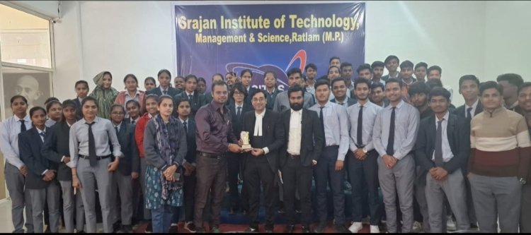 सृजन महाविद्यालय मे हुआ मानव अधिकार दिवस