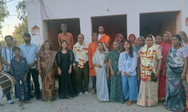 सामाजिक समरसता एवं रामायण पाठ शिव जलाभिषेक  का हुआ समापन