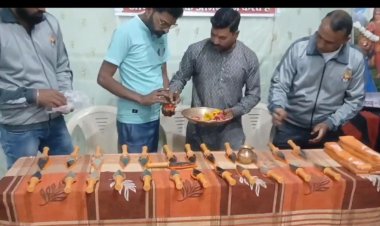 त्रिशूल दीक्षा व बजरंग दल का संयोजक सम्मेलन का कार्यक्रम सम्पन्न