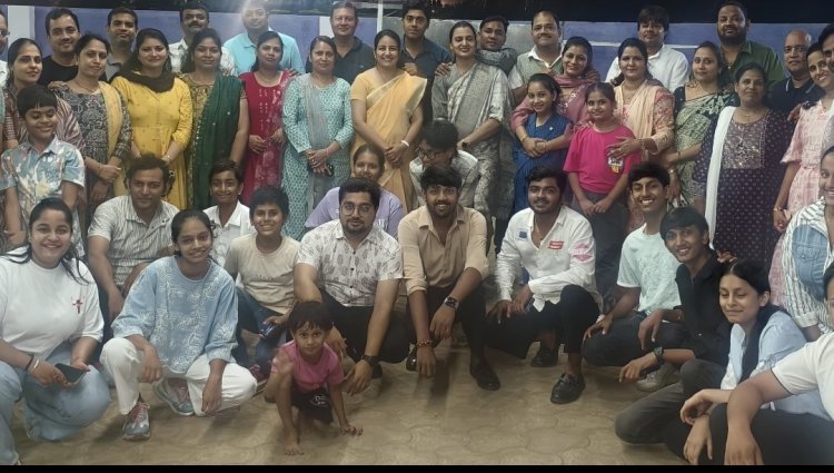 जैन सोशल ग्रुप संस्कार परिवार की नई पहल *धारणा* *पार्टी*चातुर्मास प्रारंभ होने से पूर्व मिलन समारोह 