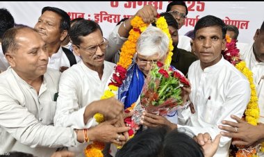 न्याय सम्मेलन में किया सम्मान