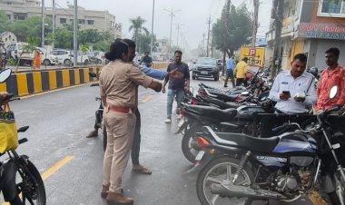 शहर के बाजार में यातयात व्यवस्था एवं रुट डायवर्शन प्लान 25 से 