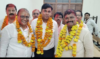 रेडक्रॉस सोसायटी चुनाव में गादिया सभापति बने