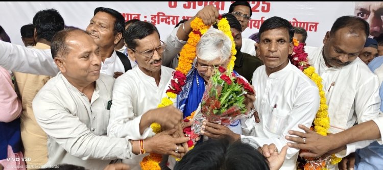 न्याय सम्मेलन में किया सम्मान