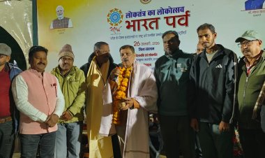 अनुनाद का राष्ट्रीय गीत गायन व सम्मान समारोह में जमकर  दी प्रस्तुतियां  