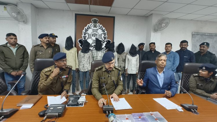 सीसीटीवी कैमरे  ने  खोला राज,08 लेन पर  लूट के आरोपी धराय 