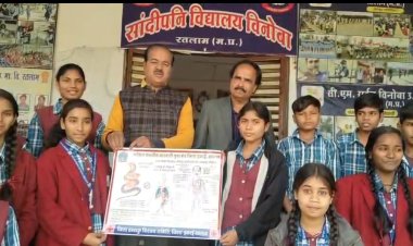 कैंसर दिवस पर स्कूलों में जागरूकता का दिलवाया संकल्प,बच्चों में भारी उत्साह