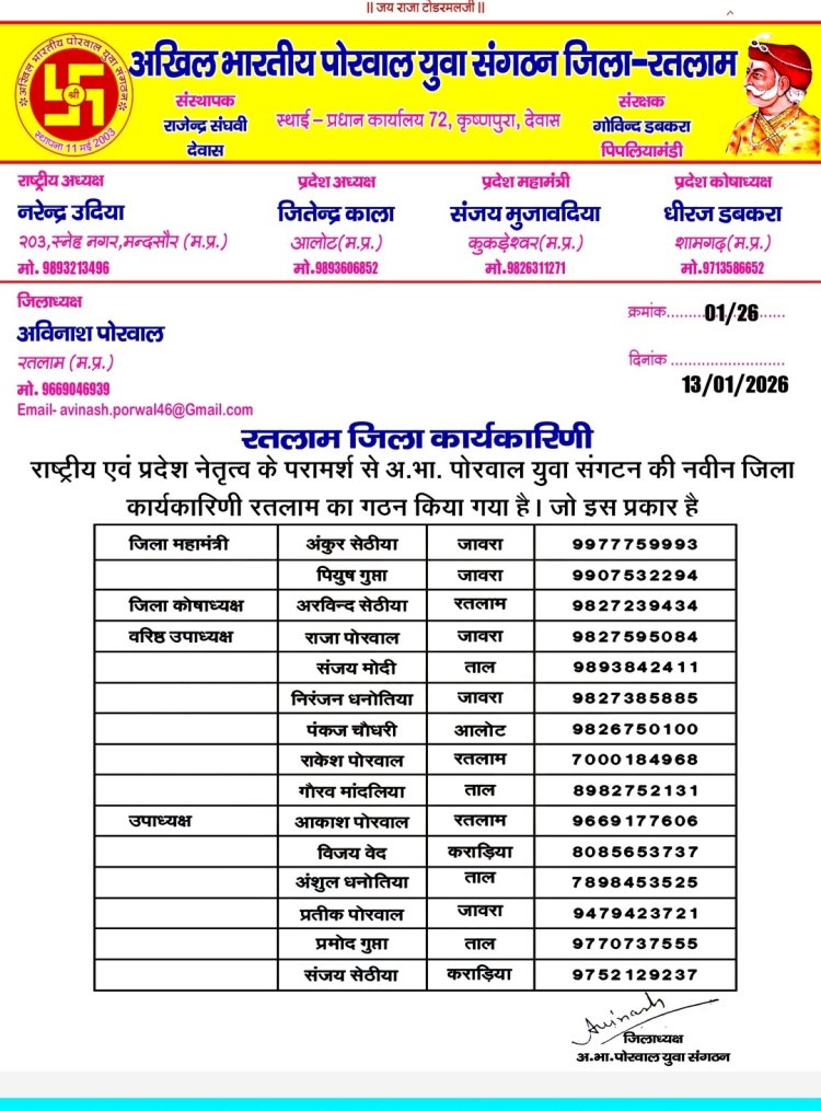 1 मार्च को आलोट बनेगा युवा शक्ति का महाकुंभ !