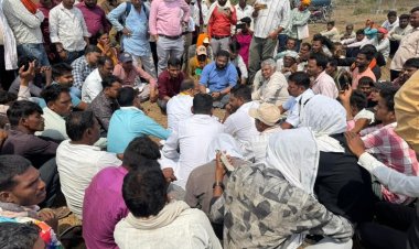  "जमीन नहीं देंगे” के नारे गूंजे: पलसोड़ी में निर्माणाधीन मेगा इंडस्ट्रियल पार्क निवेश क्षेत्र के