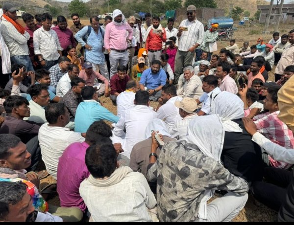  "जमीन नहीं देंगे” के नारे गूंजे: पलसोड़ी में निर्माणाधीन मेगा इंडस्ट्रियल पार्क निवेश क्षेत्र के