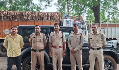  लग्जरी महिंद्रा थार से 200 किलो अवैध डोडाचूरा बरामद, ₹25 लाख का मशरूका जब्त 